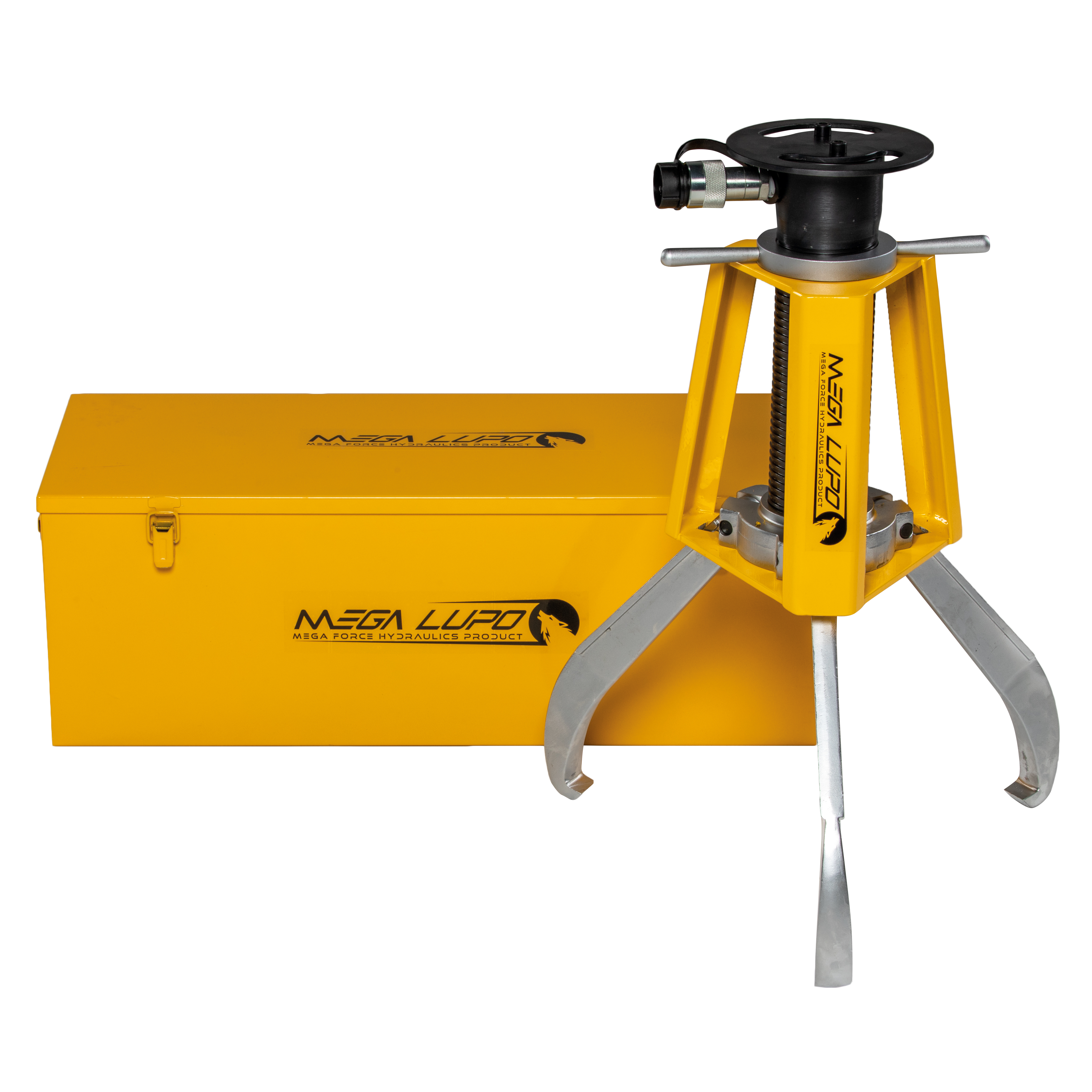 Ściągacze hydrauliczne z klatką